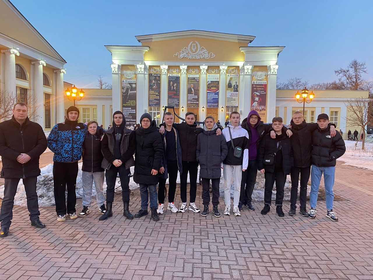 Студенты посетили Рязанскую филармонию