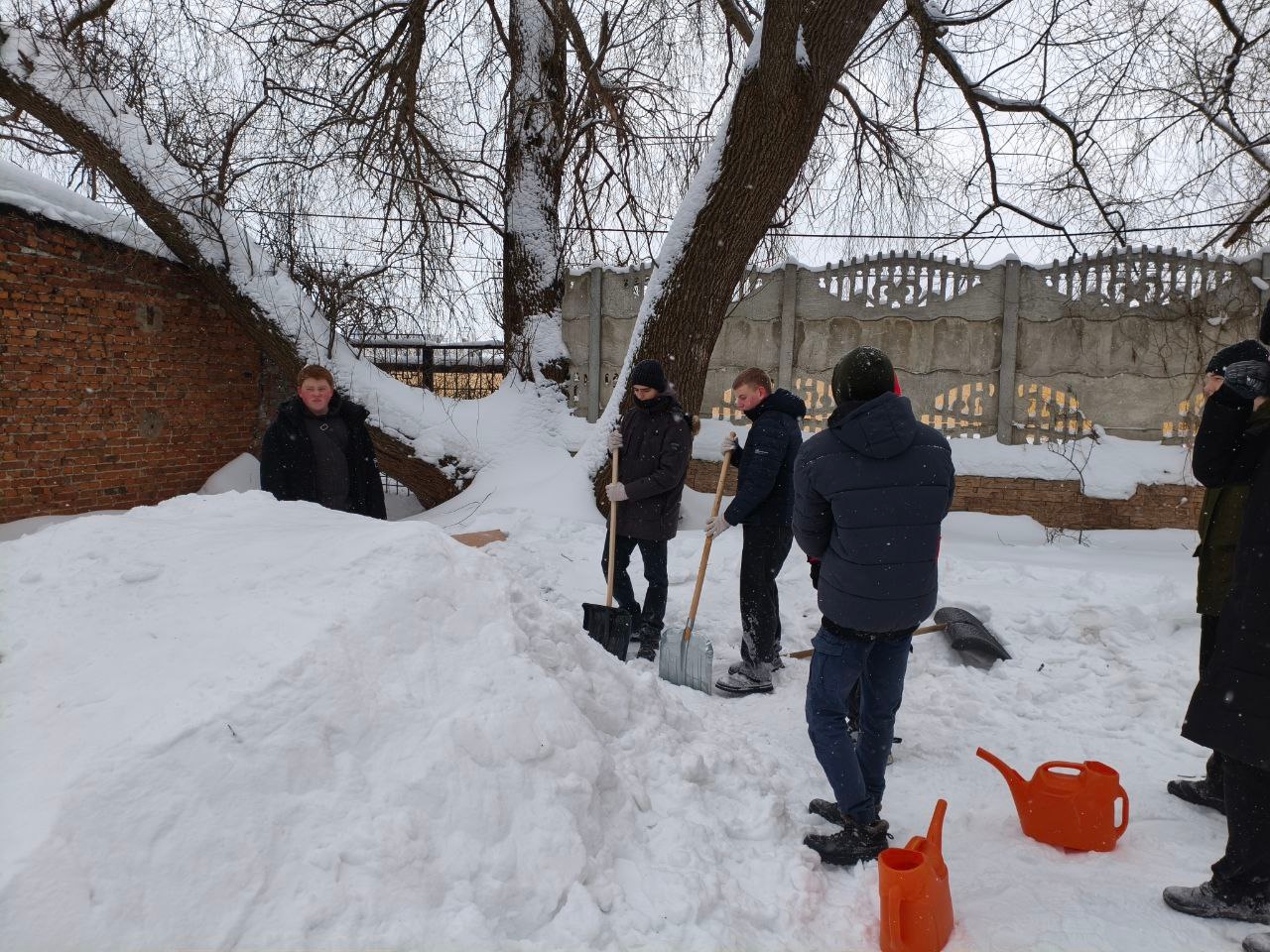 Снежная горка для детей с ОВЗ